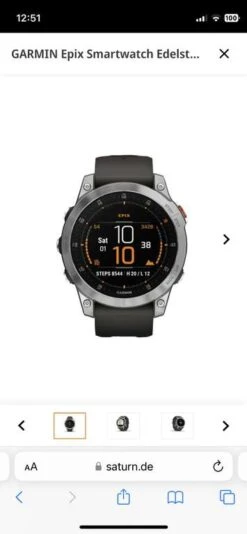 Garmin Epix 2 Standard