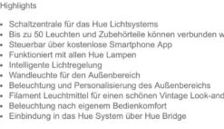 Philips Hue White Inara LED Wandleuchte Schwarz Inkl. Hue Bridge Smart Home App 11 Philips Hue White Inara LED Wandleuchte Schwarz Inkl. Hue Bridge Smart Home App -Elektronische Geräte Verkäufe 2278779 1 4