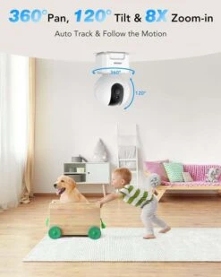 Annke Crater Pro Überwachungskamera (2560x1440, WLAN, PTZ, Bewegungserkennung, 2-Wege-Audio, 6m Nachtsicht, MicroSD, ONVIF) 12 Annke Crater Pro Überwachungskamera (2560x1440, WLAN, PTZ, Bewegungserkennung, 2-Wege-Audio, 6m Nachtsicht, MicroSD, ONVIF) -Elektronische Geräte Verkäufe 2279671 1 2