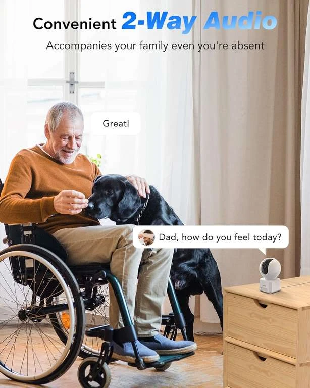 Annke Crater Pro Überwachungskamera (2560x1440, WLAN, PTZ, Bewegungserkennung, 2-Wege-Audio, 6m Nachtsicht, MicroSD, ONVIF) 7 Annke Crater Pro Überwachungskamera (2560x1440, WLAN, PTZ, Bewegungserkennung, 2-Wege-Audio, 6m Nachtsicht, MicroSD, ONVIF) – Bild 5