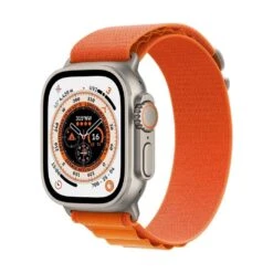 APPLE ULTRA GPS+CEL 49 TIT W ORANGE ALPINE LARGE Smartwatch Titan Gewebe, 165 - 210 Mm, Orange
