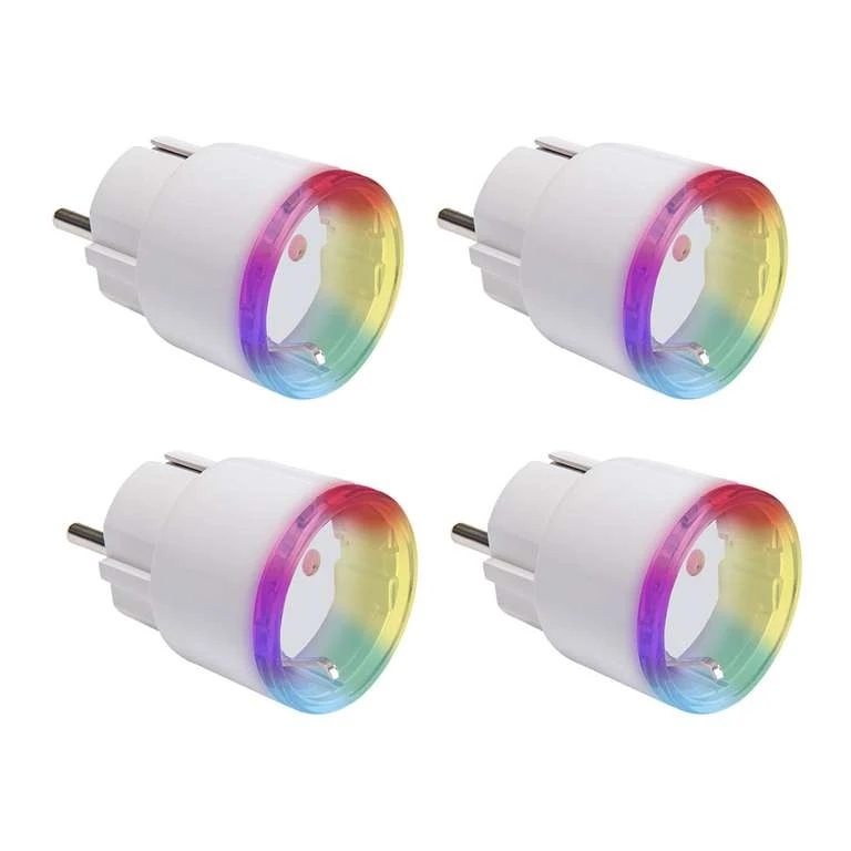 Shelly Plus Plug S - 4er Pack RGB 3 Shelly Plus Plug S - 4er Pack RGB