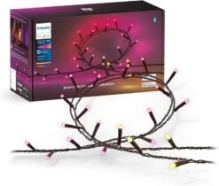 Philips Hue Festavia Lichterkette 20m (ZigBee & Bluetooth, 250 LEDs, RGBW, 2000-6500K, Dimmbar, IP54) - Alternativ 40m Für 289€