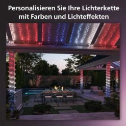 Philips Hue Festavia Lichterkette 20m (ZigBee & Bluetooth, 250 LEDs, RGBW, 2000-6500K, Dimmbar, IP54) - Alternativ 40m Für 289€ -Elektronische Geräte Verkäufe 2282190 1 4