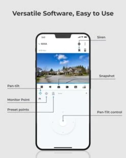 Reolink RLC-830A Überwachungskamera (3840x2160@25fps, PoE, Pan & Tilt Mit Tracking, 30m Nachtsicht, Spotlight, Sirene, ONVIF, MicroSD, IP65) -Elektronische Geräte Verkäufe 2282200 1 5