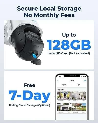 Reolink TrackMix Mit Akku + 6W Solarpanel, WLAN Überwachungskamera Outdoor, 2,4/5GHz WiFi, 360° Ansicht, KI-Erkennung, 2K, Auto Tracking 10 Reolink TrackMix Mit Akku + 6W Solarpanel, WLAN Überwachungskamera Outdoor, 2,4/5GHz WiFi, 360° Ansicht, KI-Erkennung, 2K, Auto Tracking – Bild 8