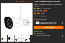 Foscam G4P Überwachungskamera Weiß