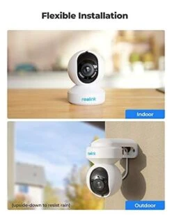 Reolink E1 Outdoor PoE ; 4K PTZ Überwachungskamera Aussen, 3X Optischem Zoom, Automatischer Verfolgung, Zwei-Wege-Audio, Intel. Erkennung -Elektronische Geräte Verkäufe 2283583 1 3