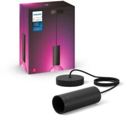 Philips Hue Pendelleuchte Lightguide Schwarz E27 Für 32,38€ (Proshop)