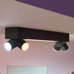 Philips Hue Centris 4er Spot In Schwarz