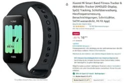 Amazon 20 % Rabatt Auf Sport Und Freizeit | Personalisiert | Prime | Maximal 30,- Euro | Z.B. Xiaomi Redmi Band 2 Black