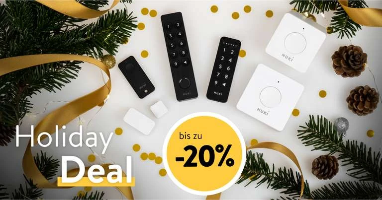 Nuki KeyPad 2.0 Mit 20% Rabatt - Auch Auf Weiteres Zubehör (Nuki Club, Sonst 15%)
