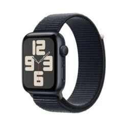 Apple Watch SE 44mm 2. Gen 2023 GPS Aluminiumgehäuse Und Sport Loop Armband In Mitternacht