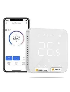 Smart Elektrische Thermostat, Fußbodenheizung WLAN Raumthermostat Kompatibel Mit HomeKit, Alexa Und Google