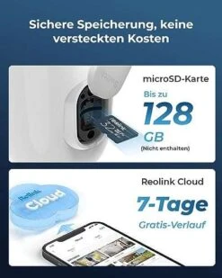 Reolink Argus 3 Ultra + 6W Solarpanel - 4k Akku-Überwachungskamera; WLAN; Nachtsicht; Smarte Alarme, 2-Wege-Audio, Sirene, MicroSD, IP65 -Elektronische Geräte Verkäufe 2287794 1 6